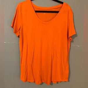 a.n.a. Bright Orange Tee Size XL